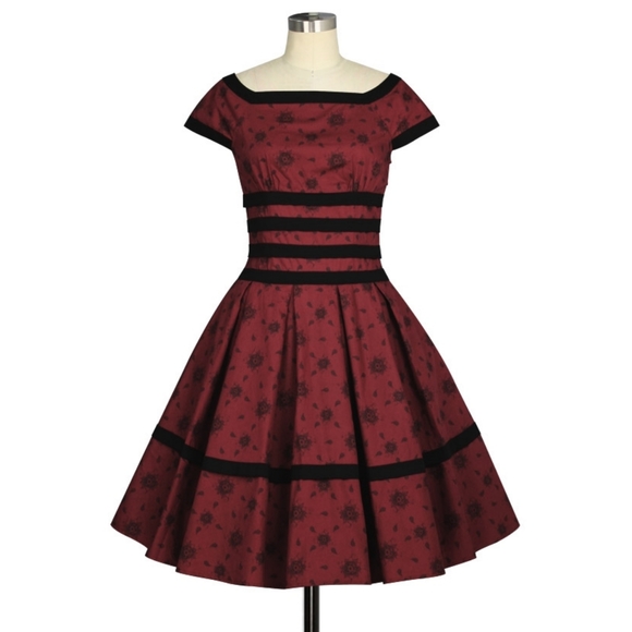 Pin Up Swing Dance Dress - Picture 1 of 5
